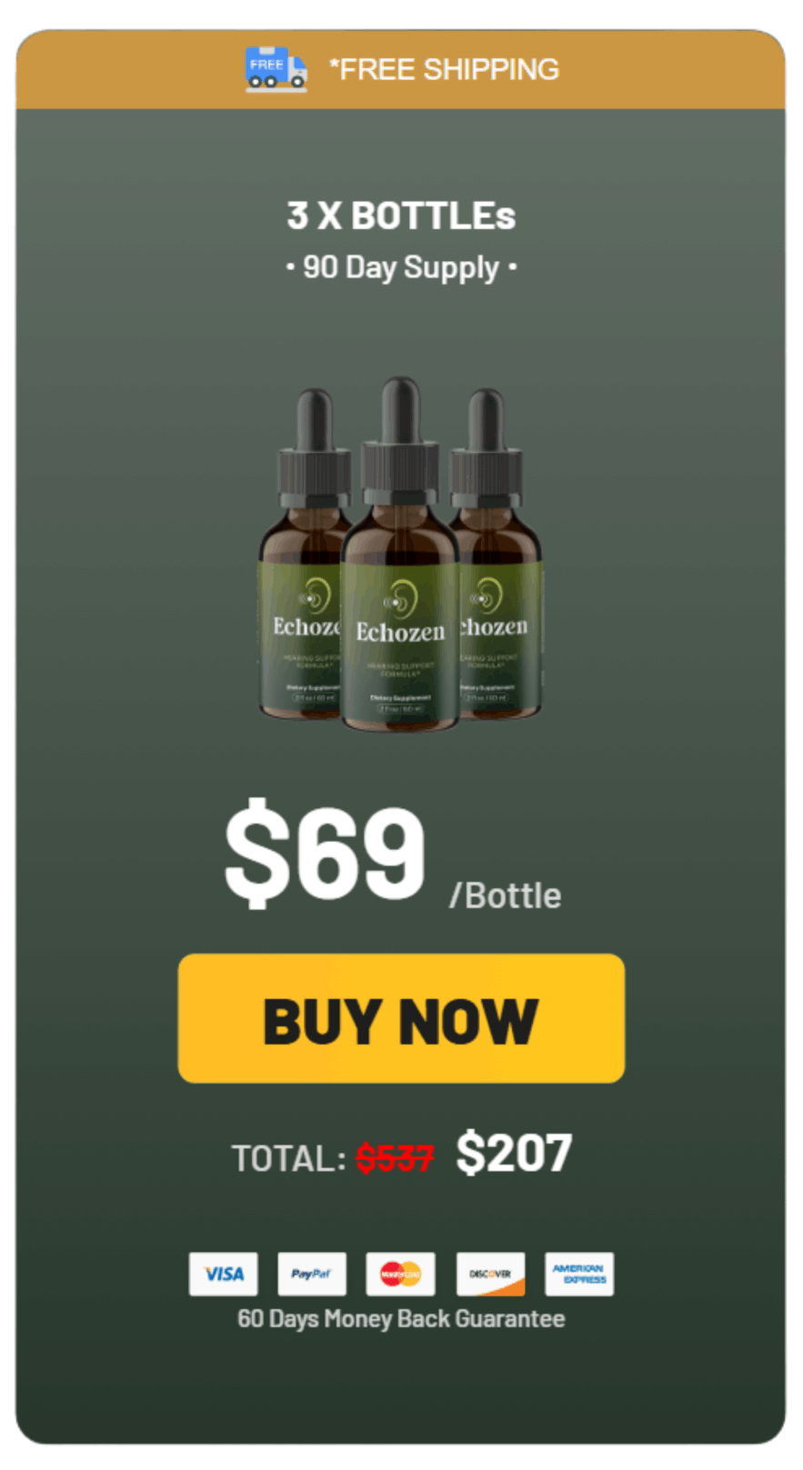 Echozen Pricing Image